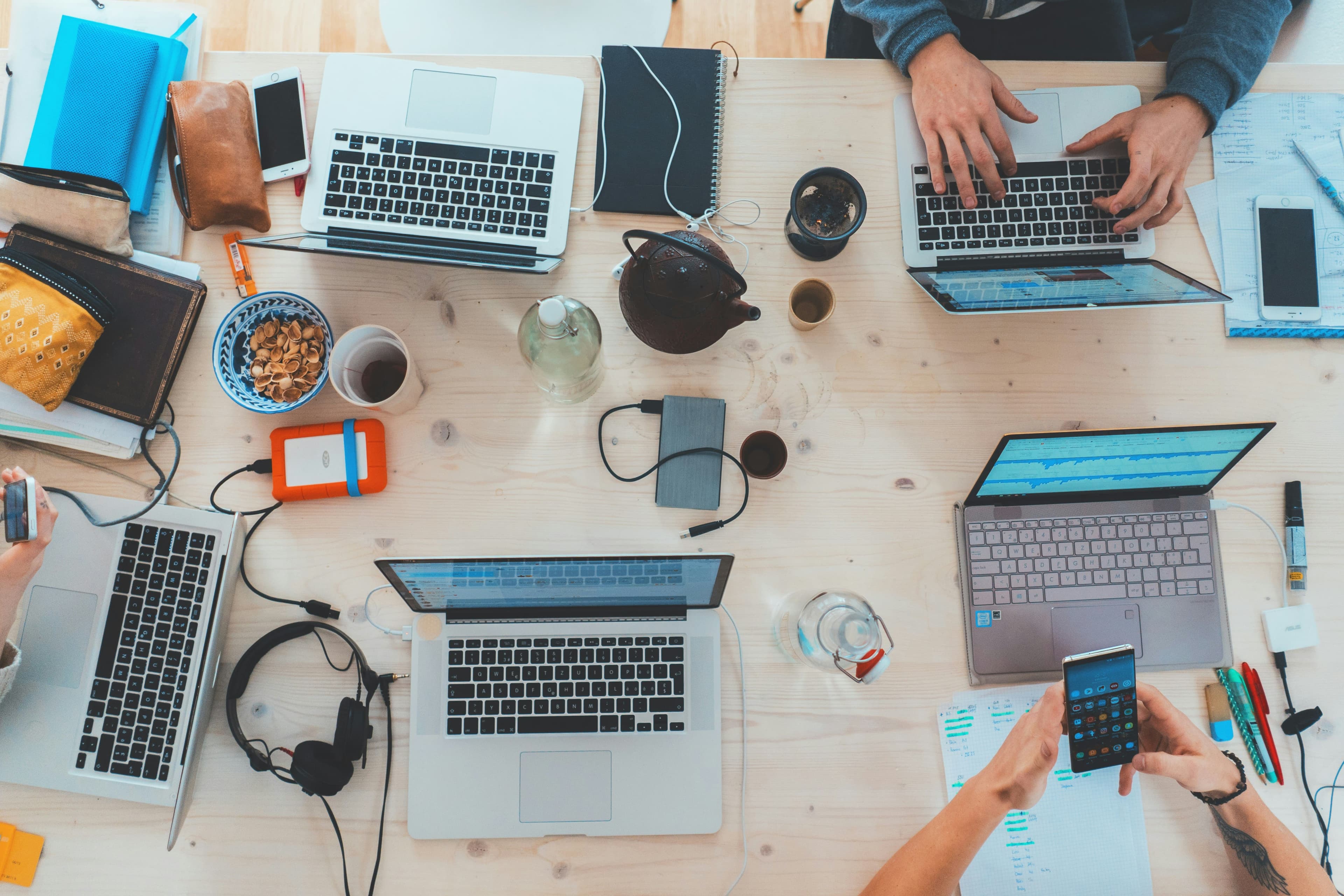 Laravel Agentur bei der Arbeit